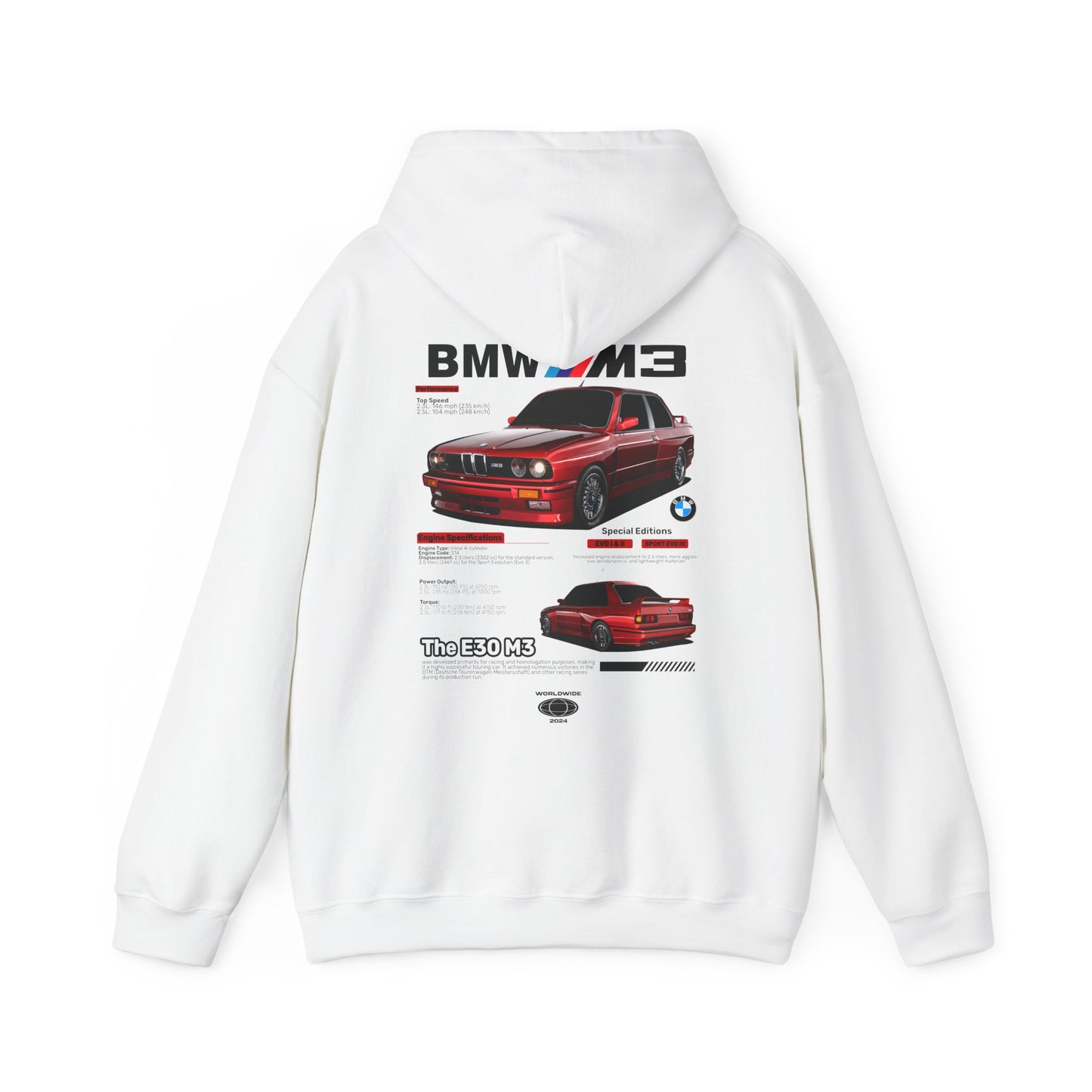 BMW E30 M3 Hoodie